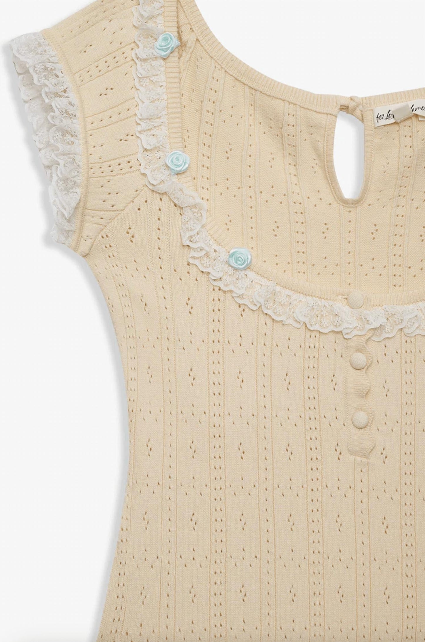 For Love & Lemons - Daniela Knit Bodysuit