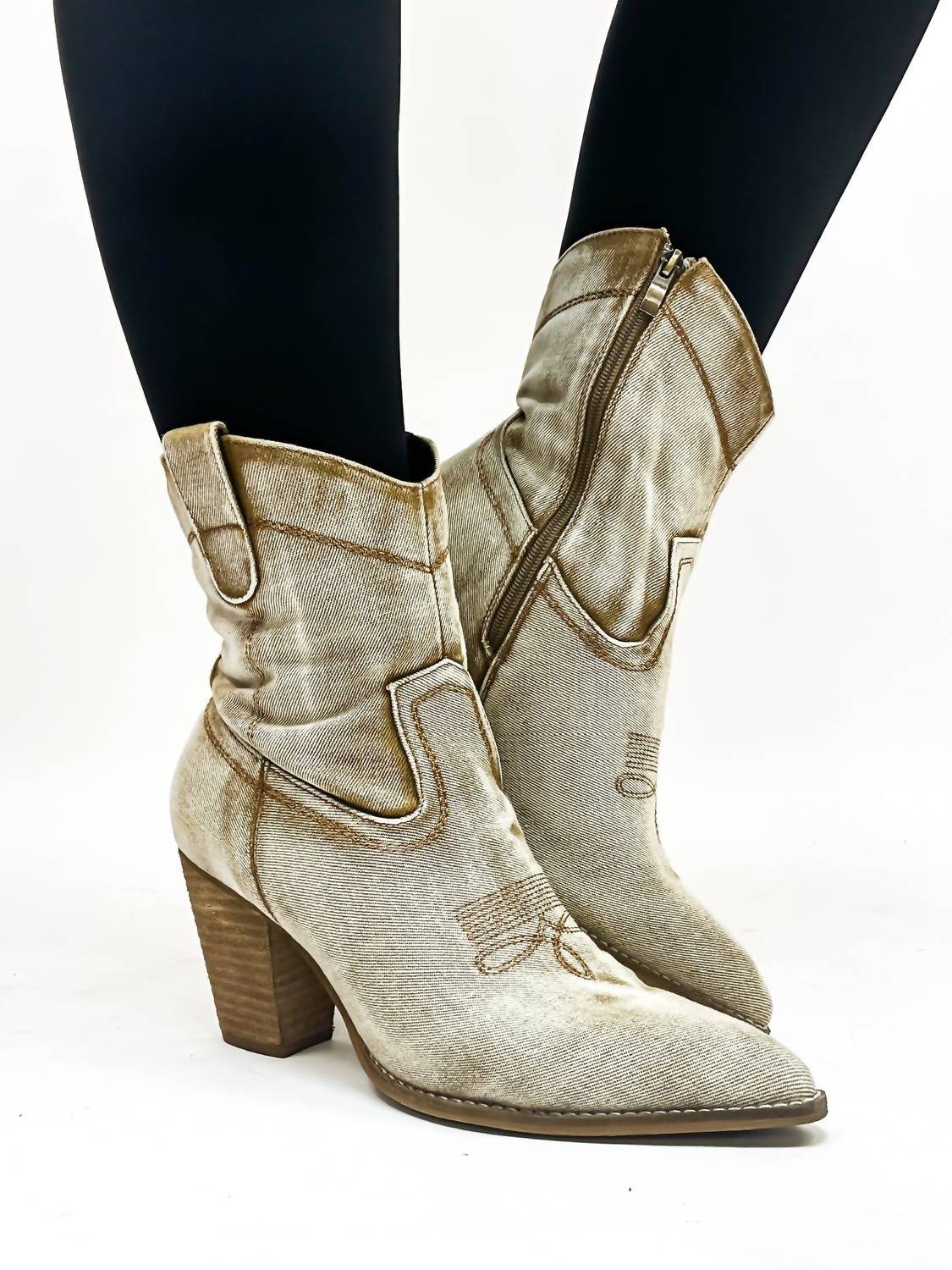 Corkys Footwear - Women's Denim Friends In Low Places Boots