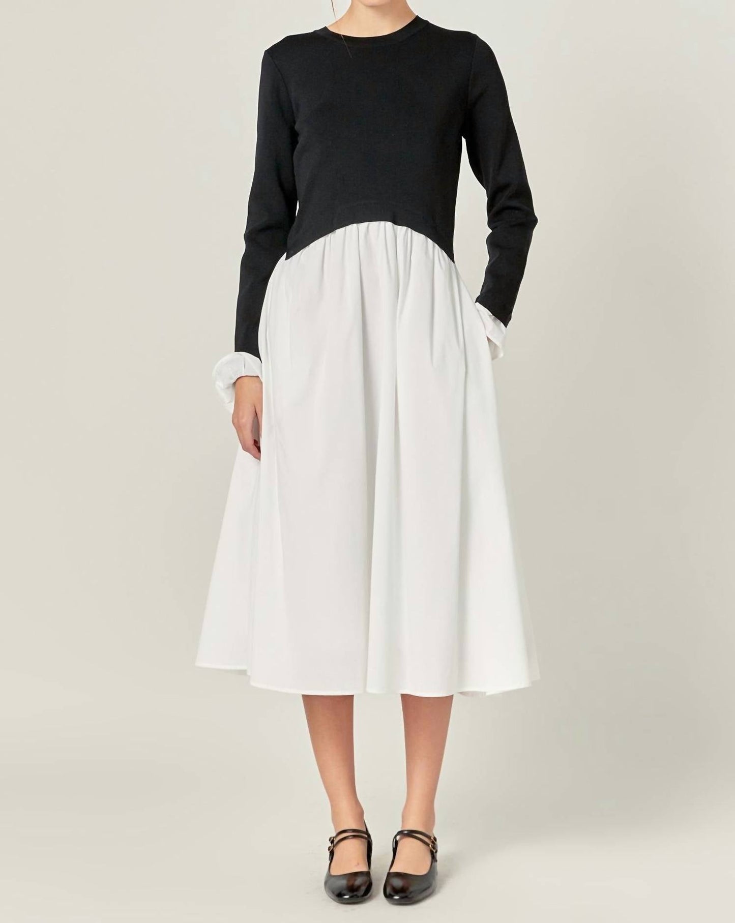 2.7 August Apparel - Bitsy Bubble Hem Dress