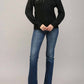 Fate - Chain Trimmed Open Back Sweater