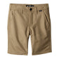 Hurley Boys' Dri-FIT Chino Walk Shorts (16/28, Khaki)
