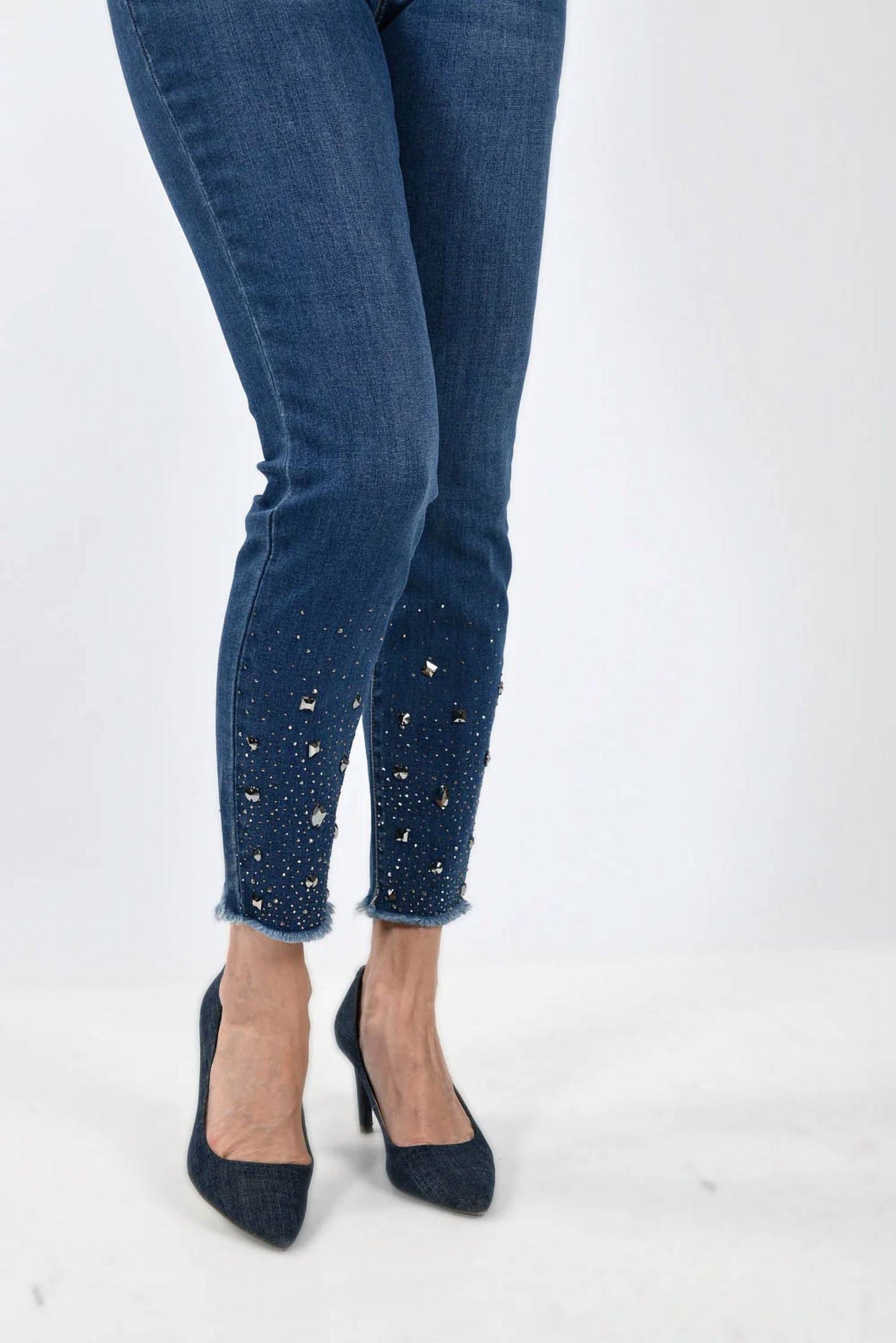 Frank Lyman - Woven Denim Pant