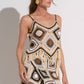 Elan - Island Crochet Tank with Fringe Bottom