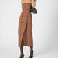 French Connection - AZRA TWILL STRAPLESS MIDI DRESS
