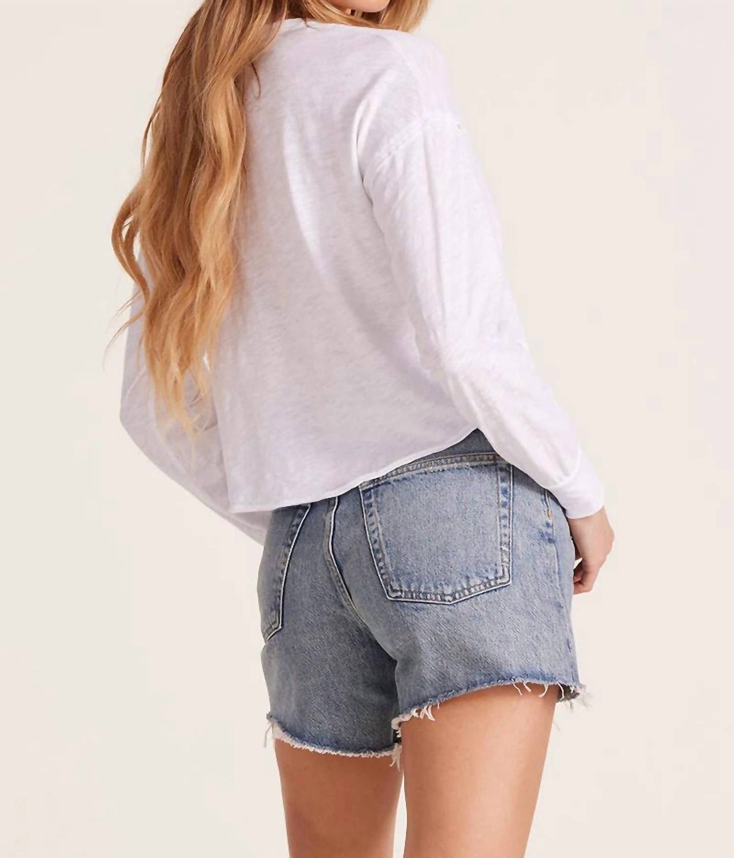 Bobi - Long Sleeve Button Front Top