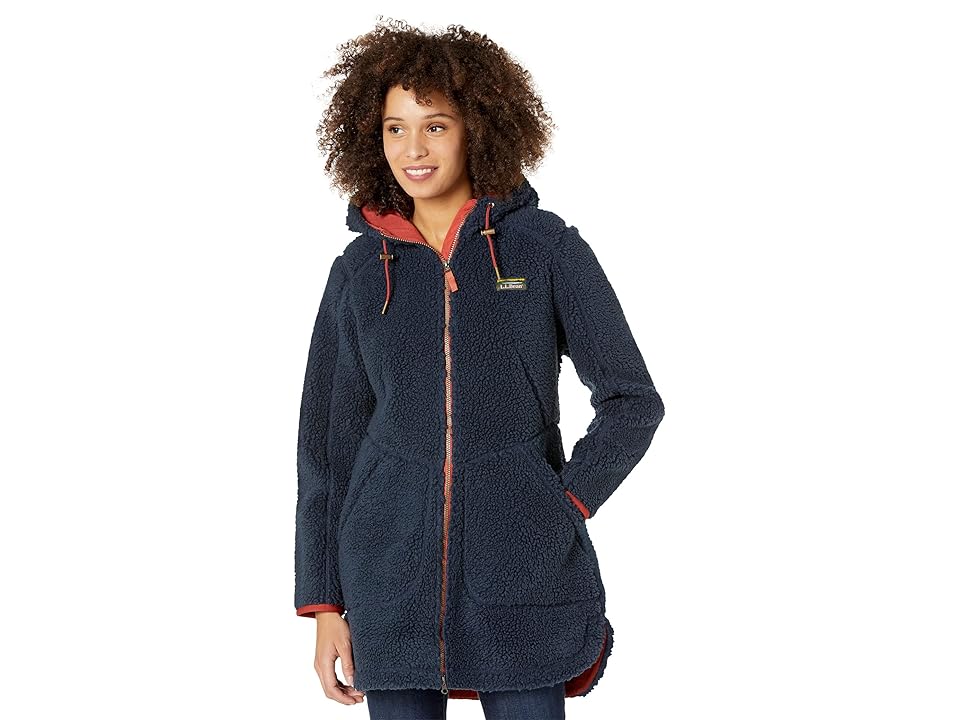 llbean-womens-mountain-pile-fleece-coat-carbon-navy