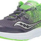 Saucony Kids Freedom ISO Running Shoes Grey/Slime Size 1 M