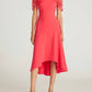 Theia - Women's Riley High Low Cocktail Dress
