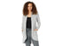llbean-womens-softflex-long-open-cardigan-gray-heather