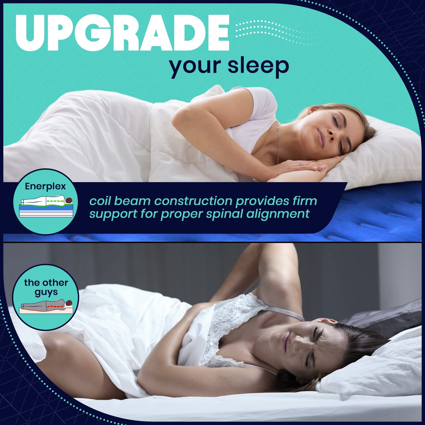 EnerPlex Air Mattress with Built-in Pump