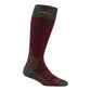 Darn Tough Vermont Women s Hunting Over the Calf Heavyweight Full Cushion Socks Ember Medium