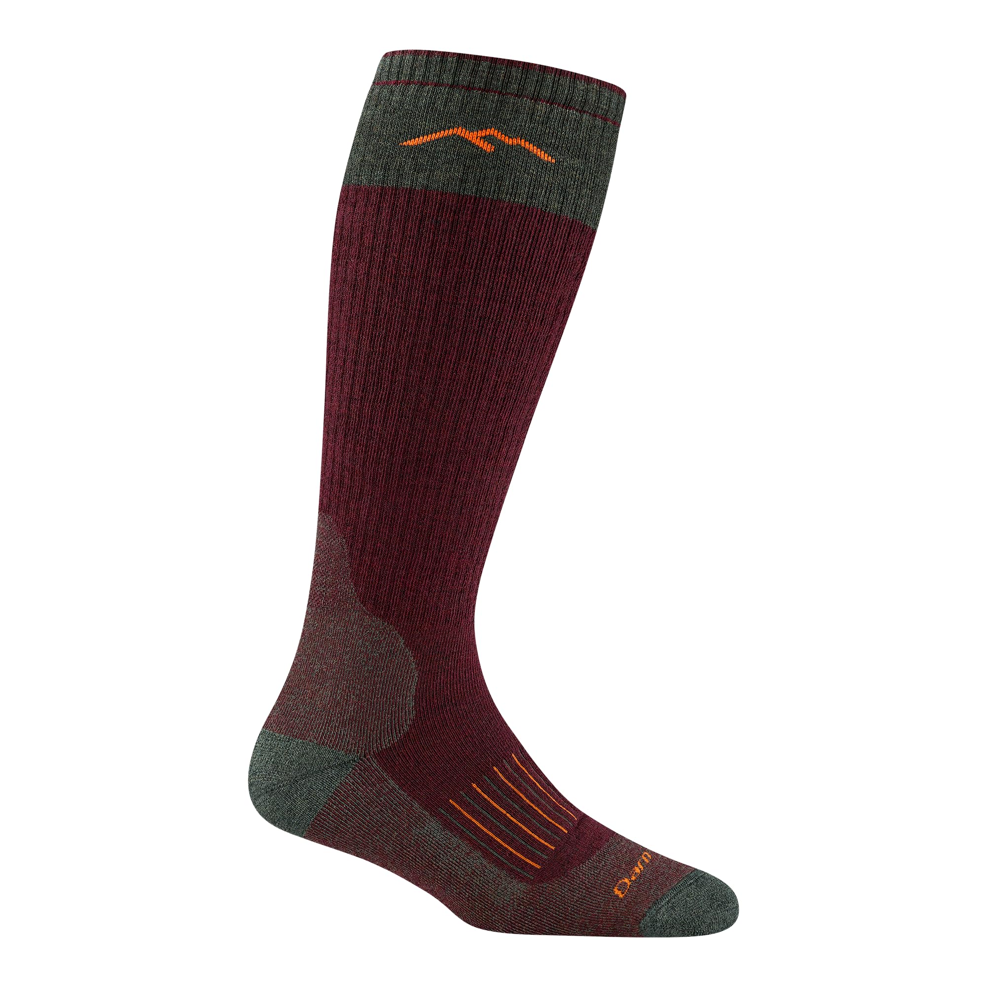 Darn Tough Vermont Women s Hunting Over the Calf Heavyweight Full Cushion Socks Ember Medium