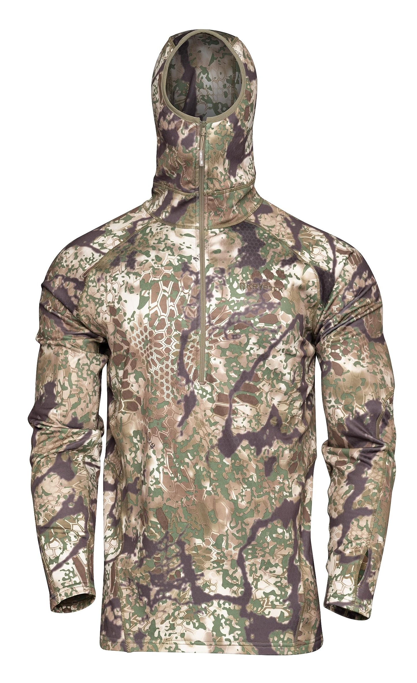 Kryptek Mens Cronos Technical Camo Hunting Hoodie