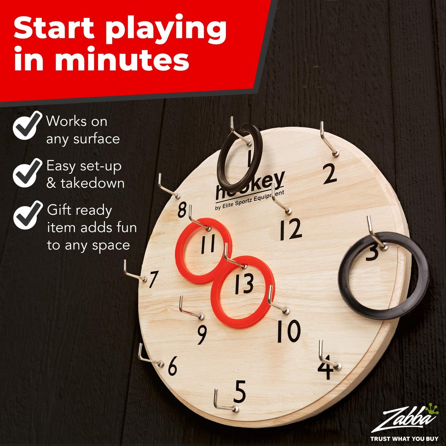 हुकी - रिंग टॉस गेम