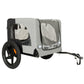 Outdoor Heavy Duty Collapsible Pet Bike Trailer with 16-Inch All-Terrain Wheels