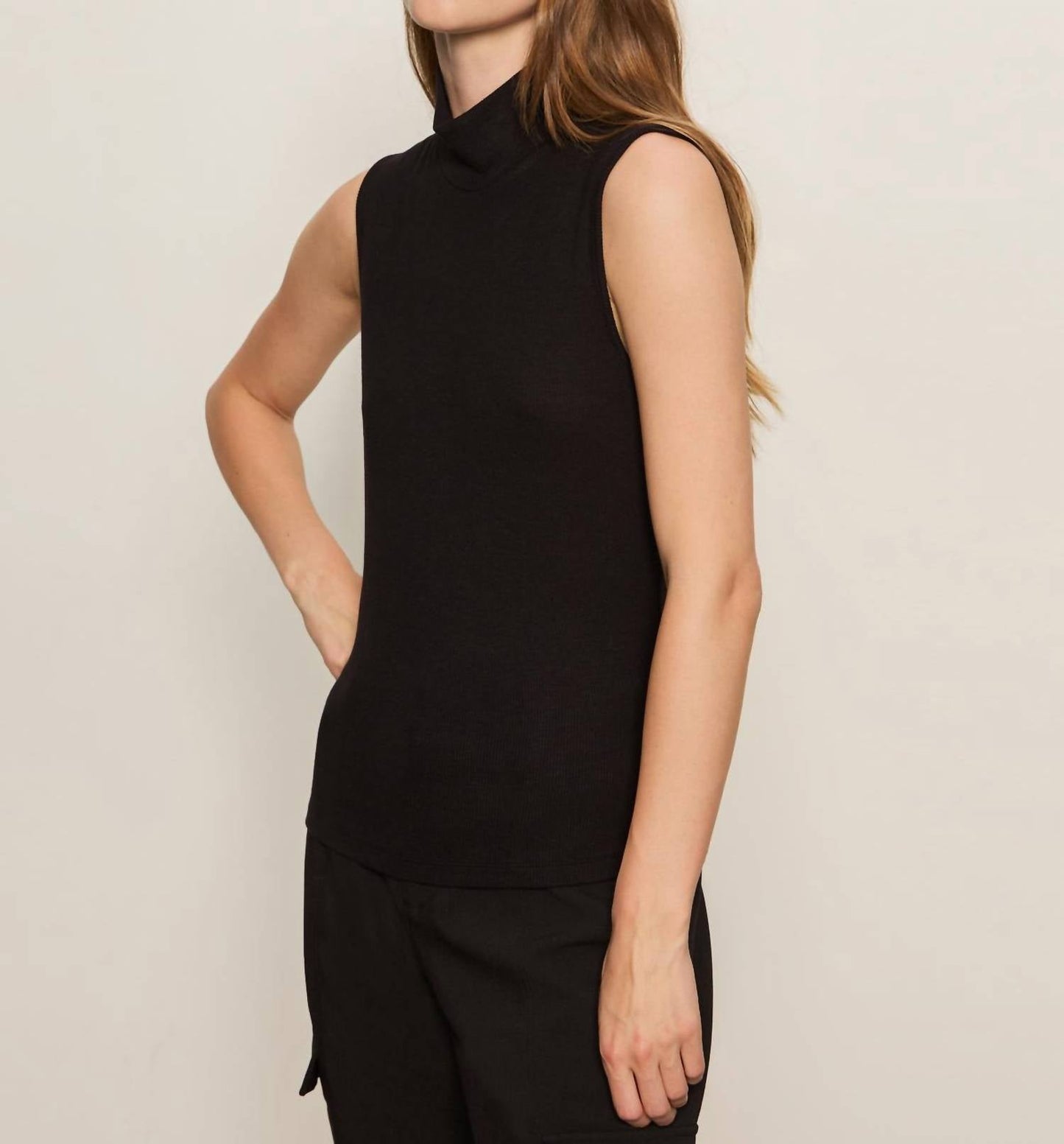 Sanctuary - Women's Essential Sleeveless Mock Neck Top