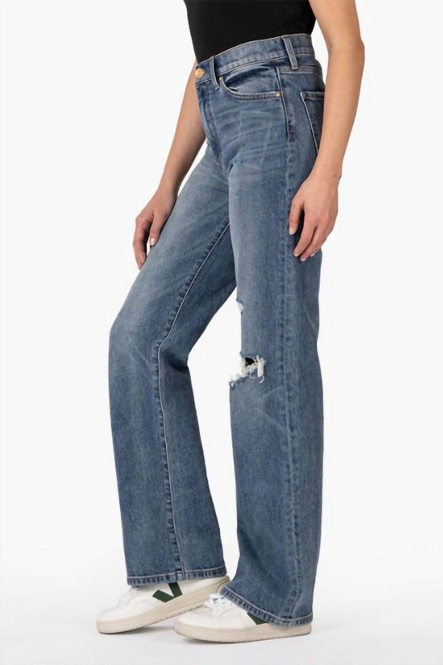 Kut From The Kloth - SIENNA HIGH RISE WIDE LEG JEANS
