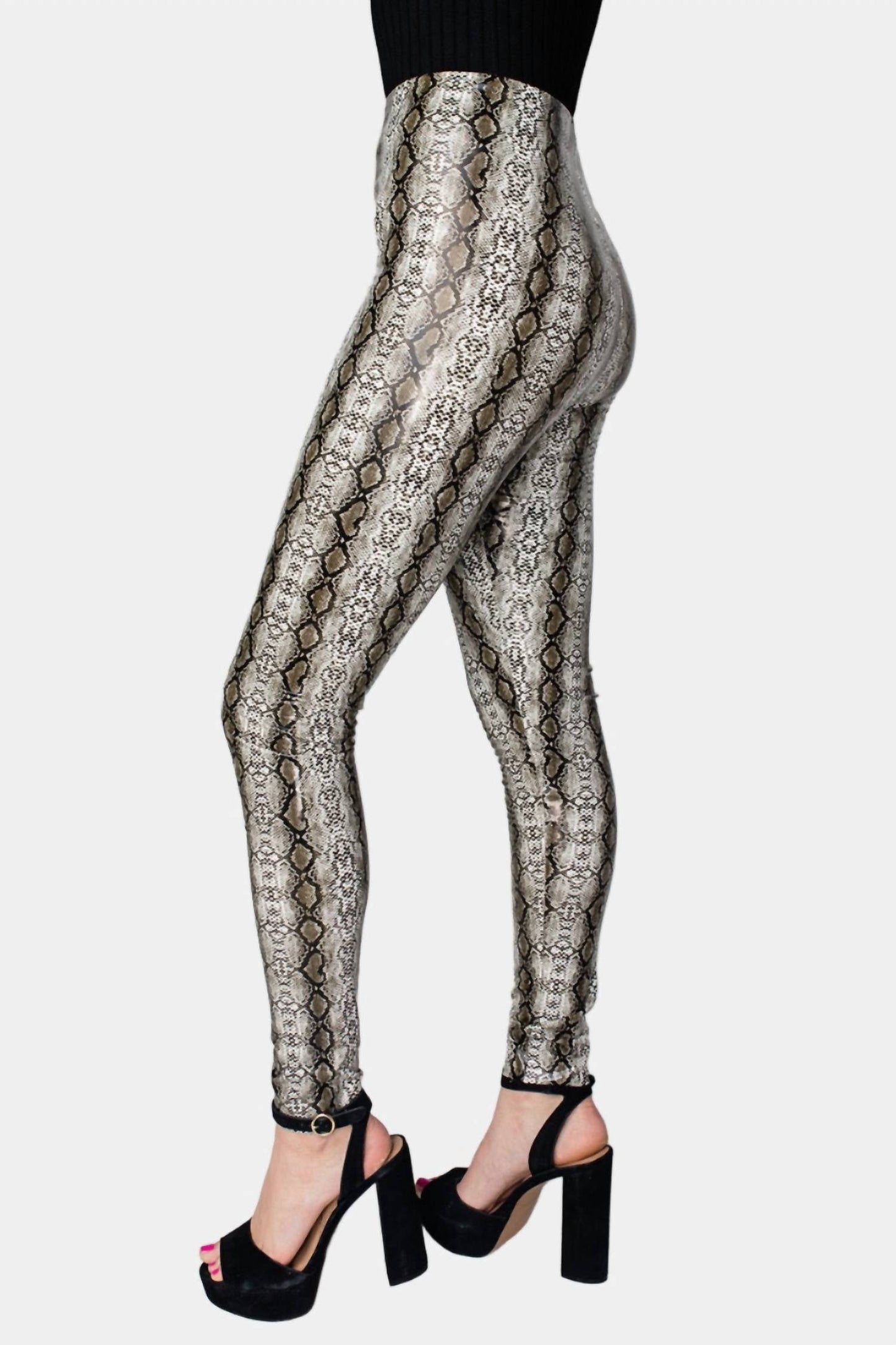 Buddylove - Mila Patent Vegan Leather Legging