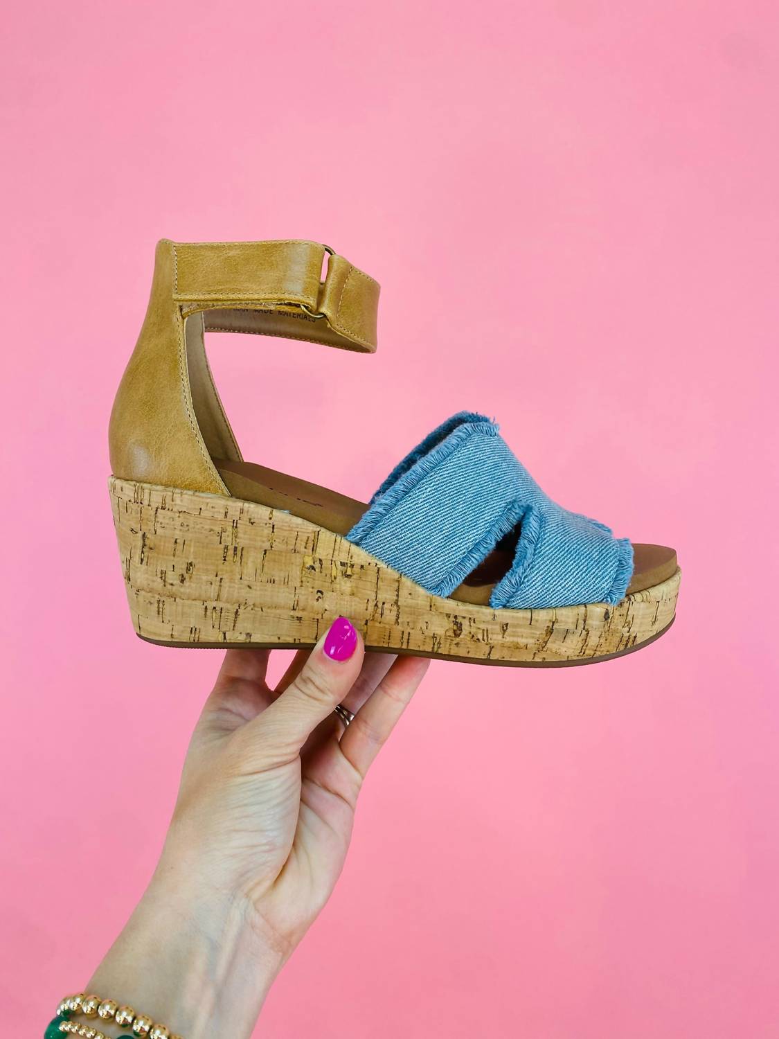 Corkys Footwear - Women's Rom Com Cork Wedge Sandal