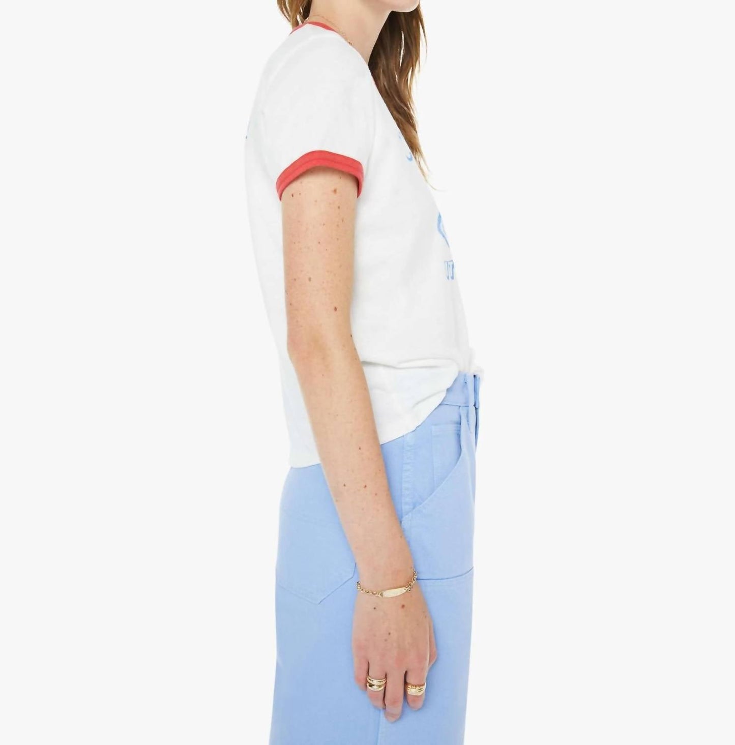 Mother - Lil Goodie Ringer Short Sleeve Tee