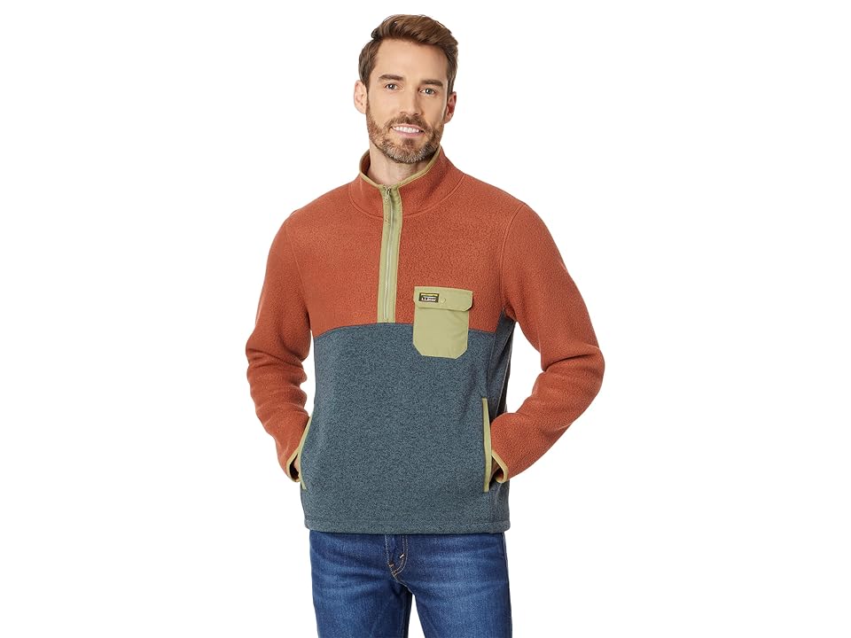 llbean-mens-sweater-fleece-sherpa-hybrid-pullover