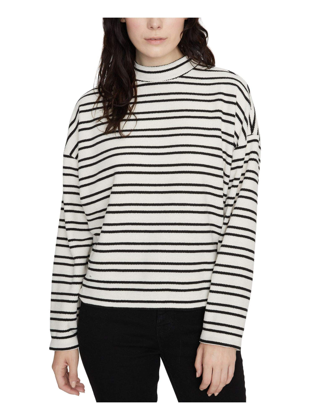 Sanctuary Alea Striped Pullover Parchment/Black Stripe XL (US 14)