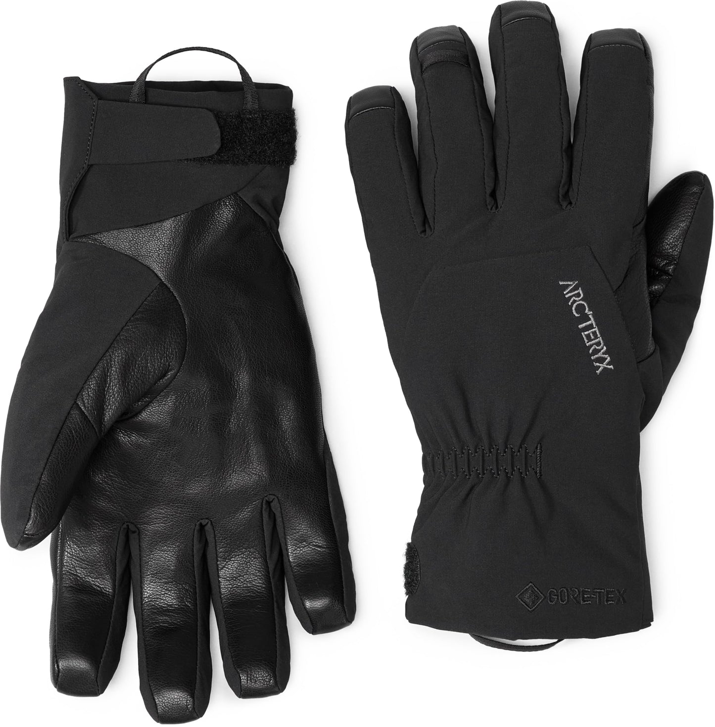 Arc'teryx Venta GTX Glove | Insulated Breathable Waterproof Hiking Glove | Black/Canvas, Medium