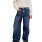 Free People Womens Nia Boyfriend Jeans in Too Deep Size 30