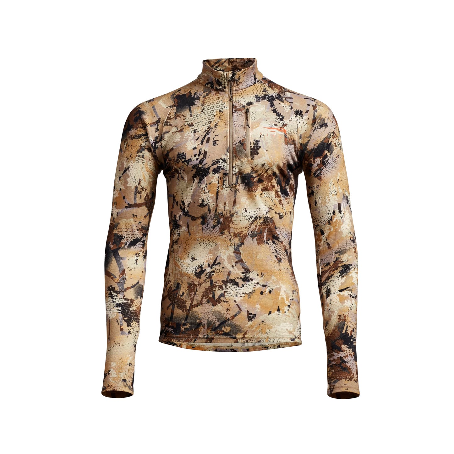 SITKA Gear Mens Core Merino 220 Half Zip Jacket Optifade Waterfowl Large