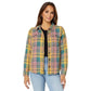 LLBean Women's Long Sleeve Overshirt in Washed Orchid