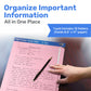 File Folder Notepad - Pack of 12