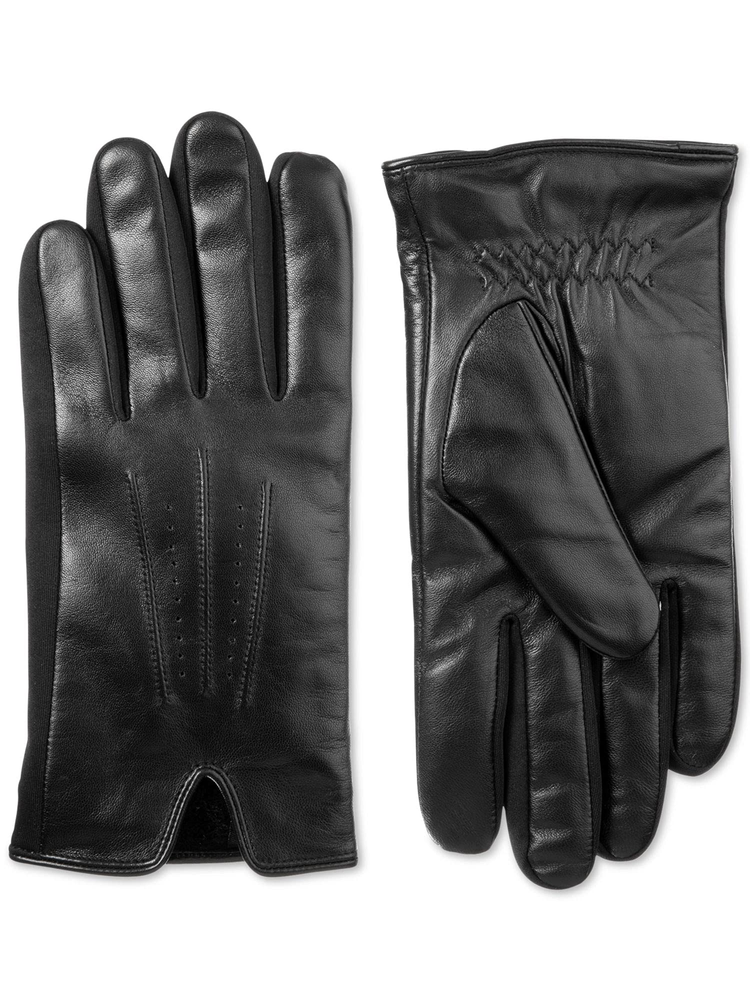 isotoner-mens-leather-sleek-heat-leather-gloves-black-xl-1