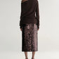 A.L.C. - Kali Sequin Midi Skirt