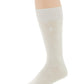 Perry Ellis Men's Diamond Single Pack Socks White Size Regular