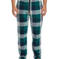 perry-ellis-portfolio-mens-modern-buffalo-plaid-textured-fleece-pajama-pants-green-size-large-1