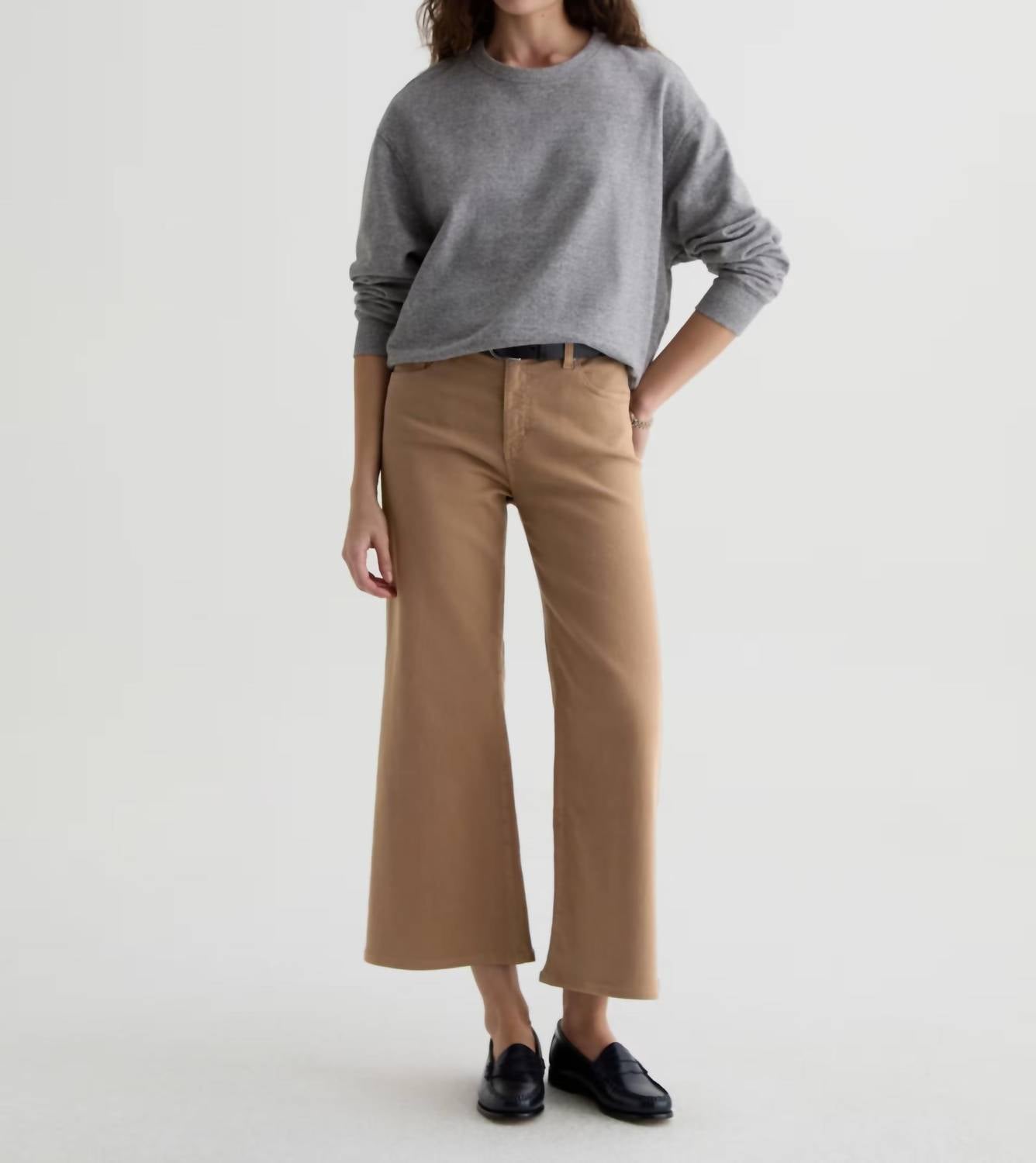 Agolde - Saige Wide Leg Crop Jeans