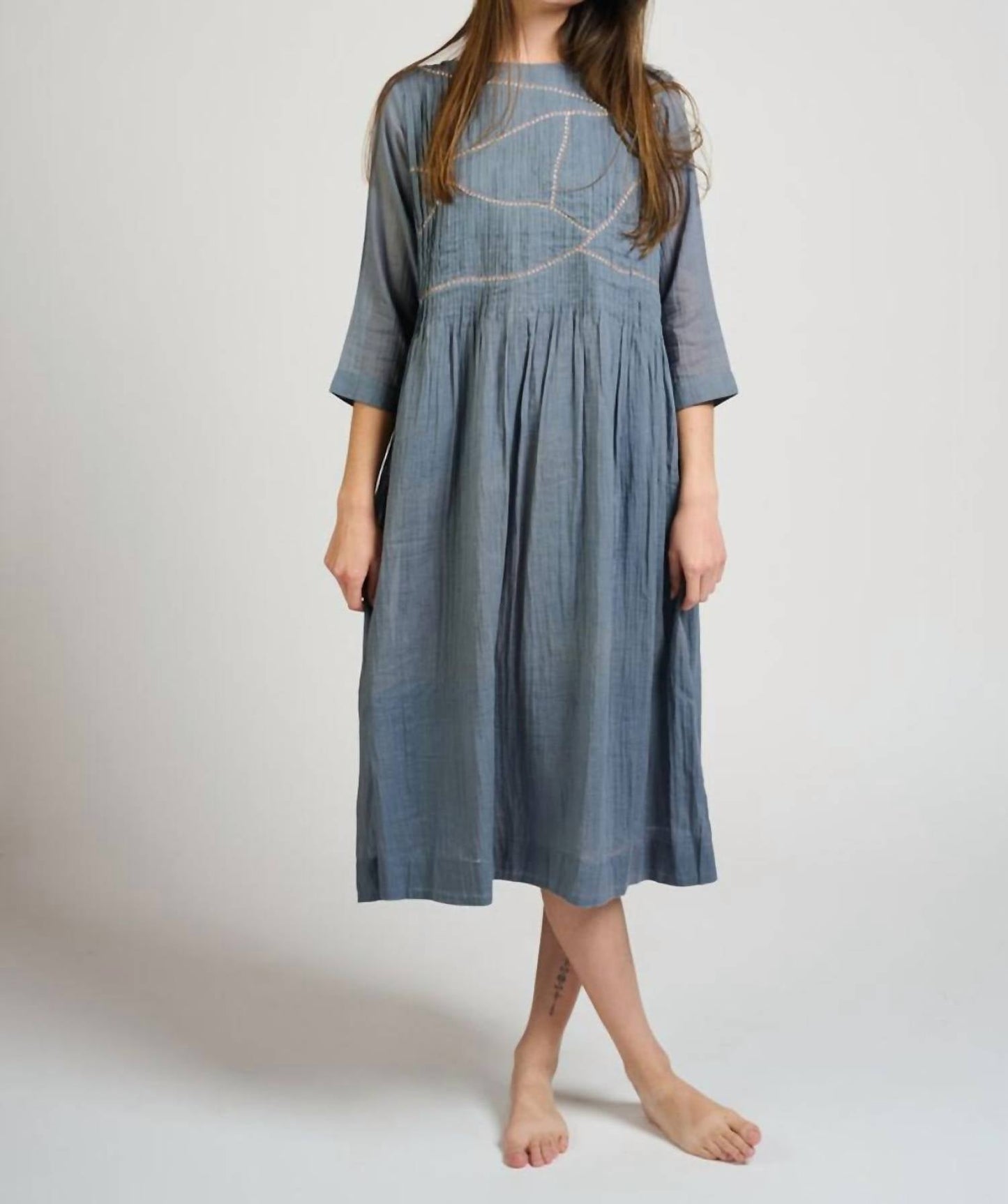 Mata Traders - Alma Pintucked Dress