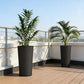 Set of 2 Stackable Large Flower Pots