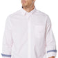 Nautica Men's Classic Fit Gingham Shirt Pink Size Large