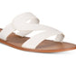 Aldo Women's Falema Flat Sandals White Size 6.5 B