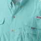 Columbia Men's Bahama Ii Long Sleeve Shirt Blue Size X-Large
