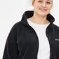 Columbia Women's Benton Springs Fleece Jacket Black Size Large