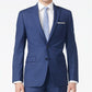 Calvin Klein Men's Infinite Stretch Solid Slim Fit Suit Jacket Blue Size 42