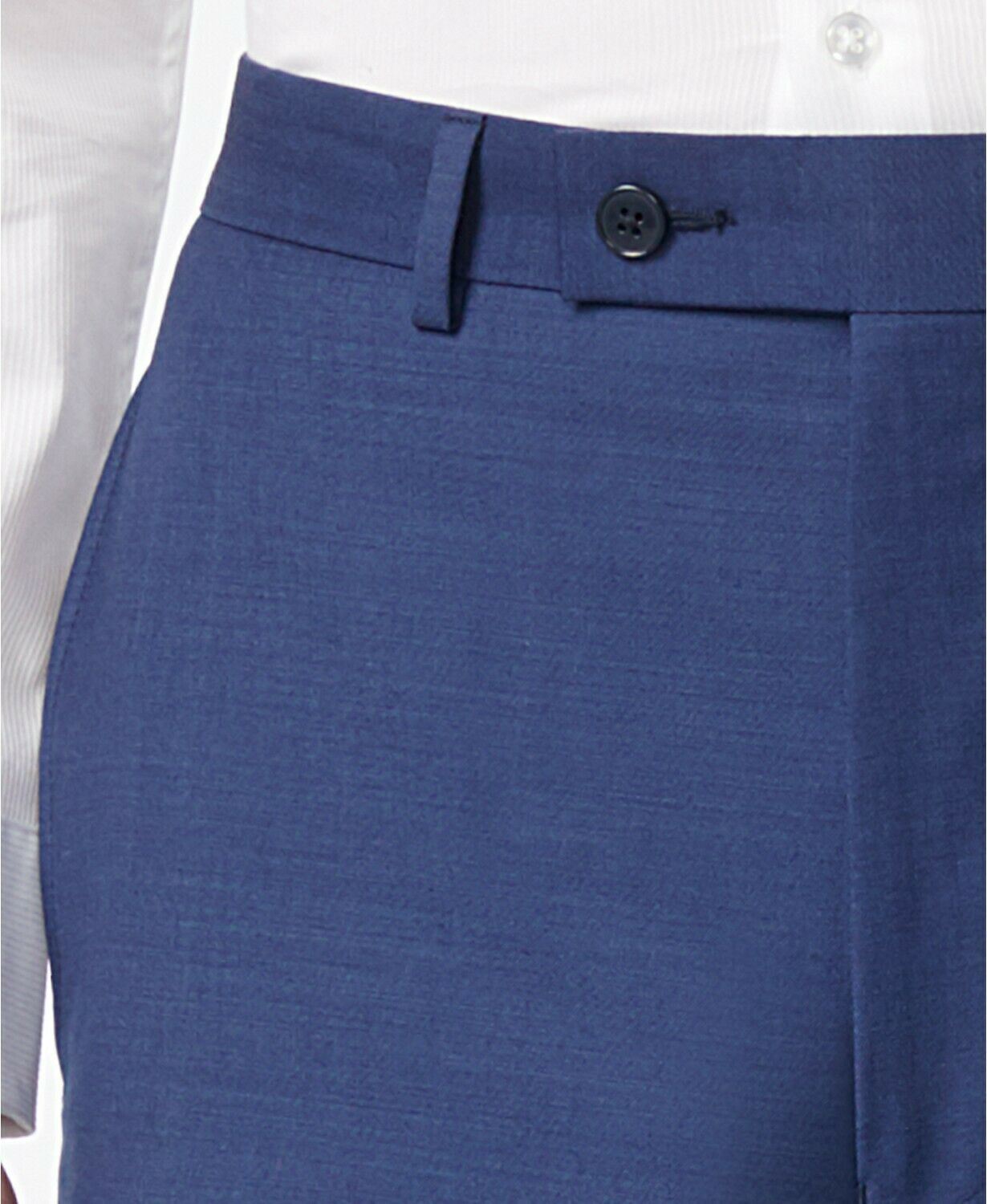 Calvin Klein Men's Infinite Stretch Solid Slim Fit Suit Jacket Blue Size 42