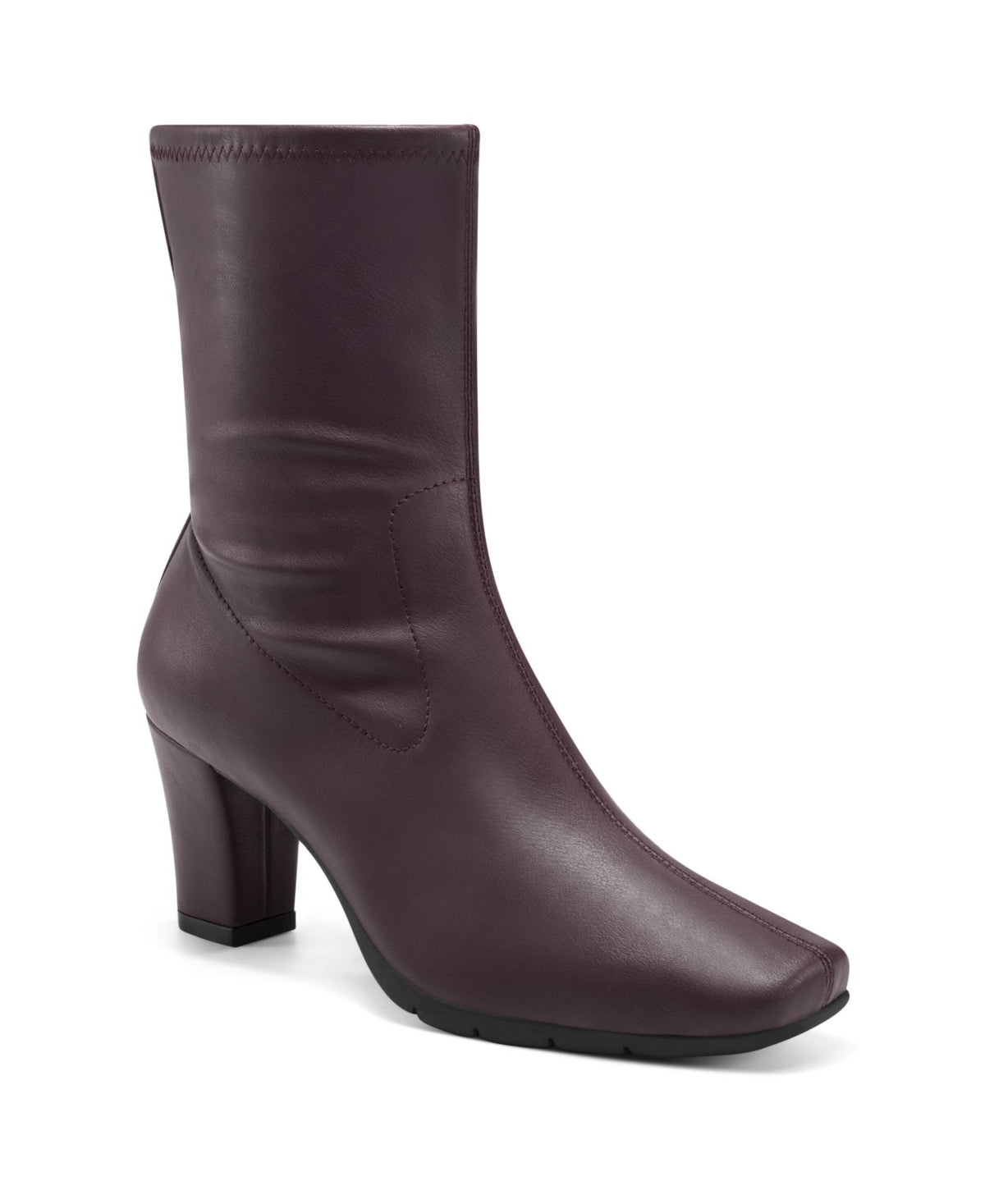 Aerosoles Women's Cinnamon Heeled Tailored Boots Brown Size 8.5 M