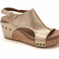 Corkys Footwear - महिलाओं के कार्ले वेज सैंडल