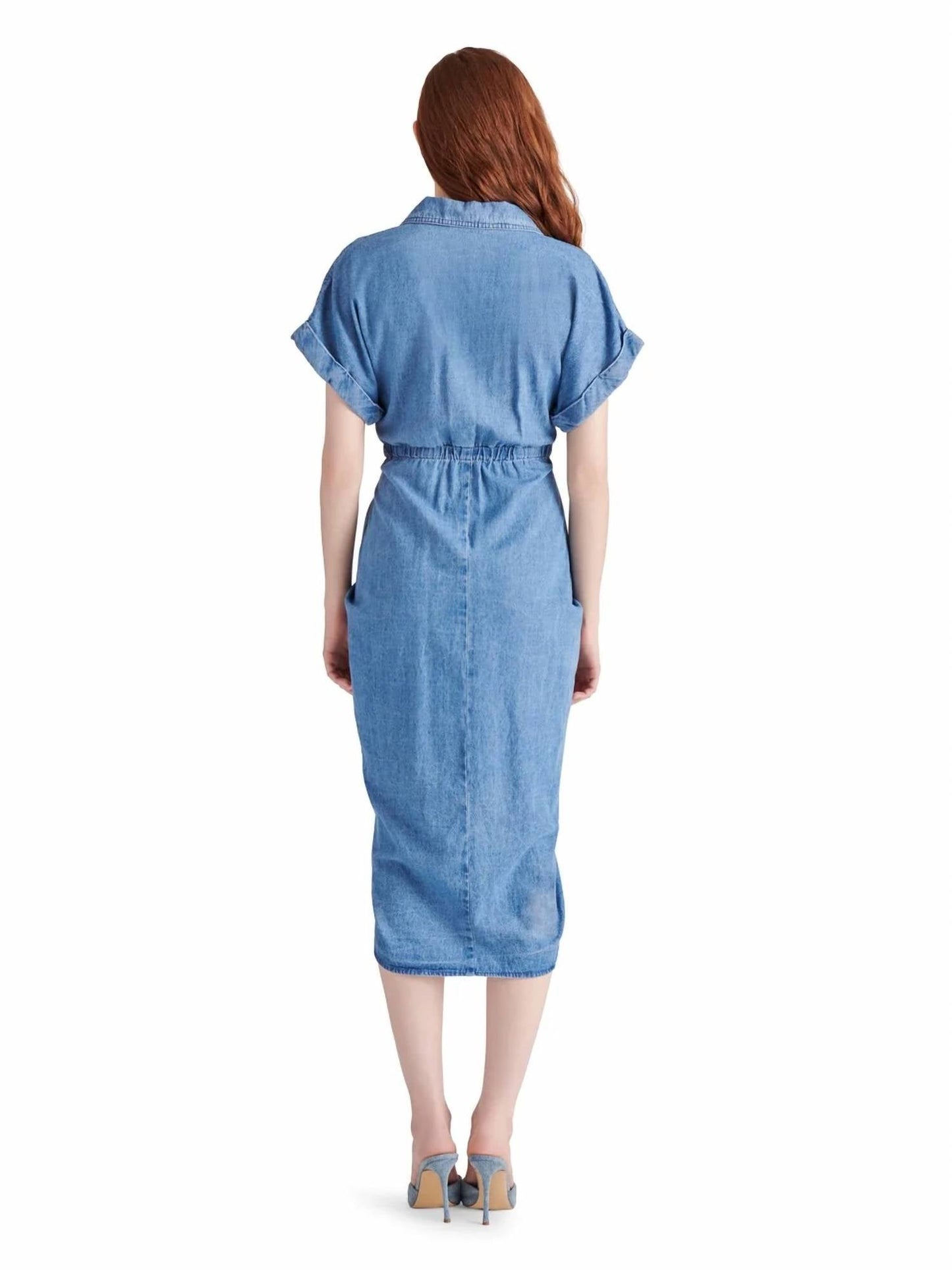 Steve Madden - Tori Tie Front Midi Dress