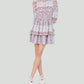 Black Tape - Ikat Smocked Mini Dress