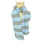 NCAA American Needle West Virginia Mountaineers Womens Ladies Striped Scarf Blue