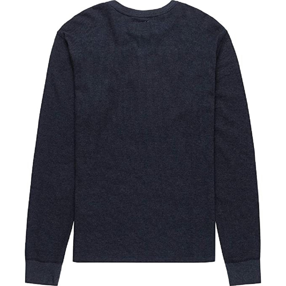 Billabong Men's Essential Thermal Sweatshirt Blue Size Small